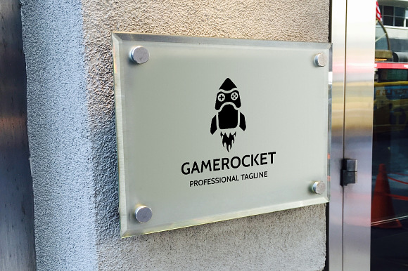 Game Rocket Logo in Logo Templates - product preview 4