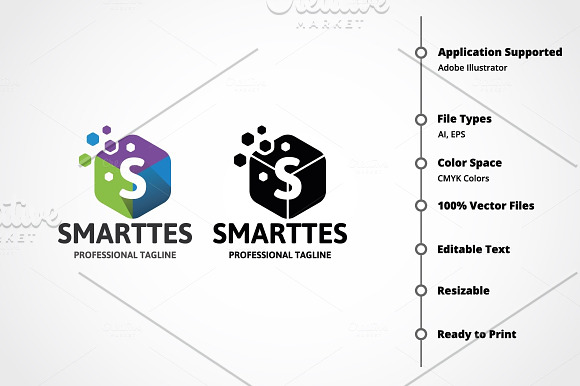 Smarttes S Letter Logo in Logo Templates - product preview 6