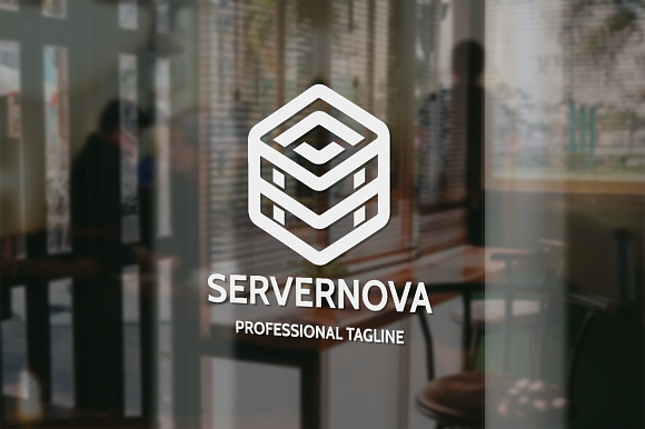 Server Innovation Logo in Logo Templates - product preview 1