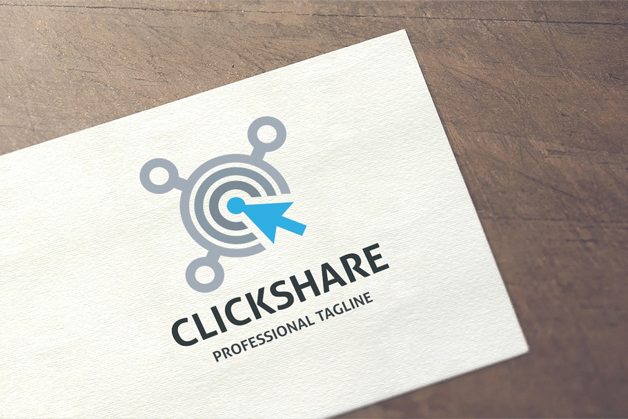 Click Share Logo in Logo Templates - product preview 8