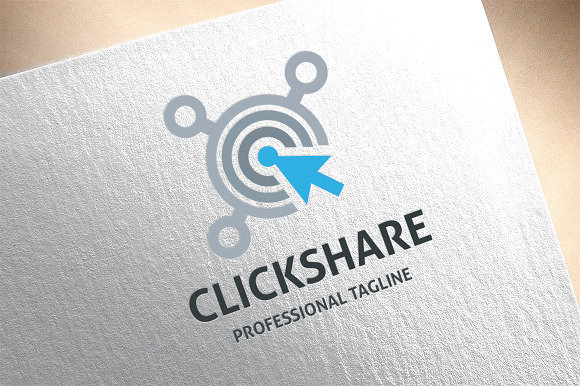 Click Share Logo in Logo Templates - product preview 2