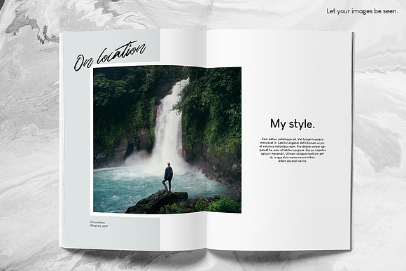 Clean - Portfolio/Brochure in Brochure Templates - product preview 2