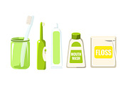 Collection of oral care and hygiene
