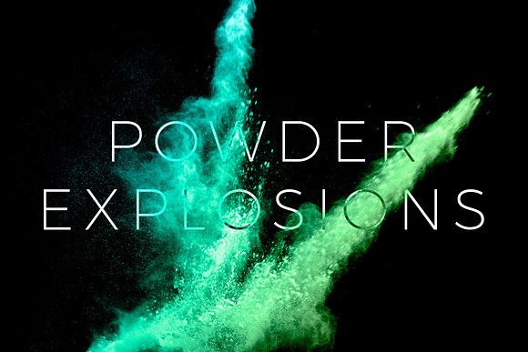 Powder Explosion Brushes in Photoshop Brushes - product preview 1