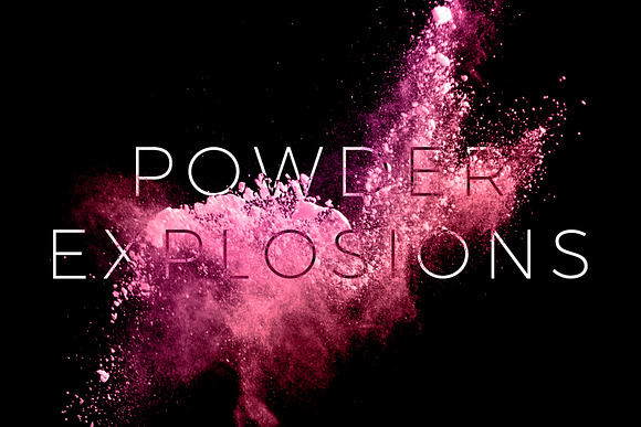 Powder Explosion Brushes in Photoshop Brushes - product preview 2