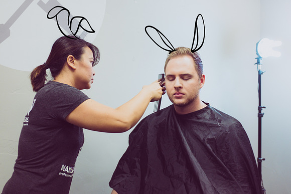 Easter Rabbit Ears. Emphasis & Fun in Easter Icons - product preview 2