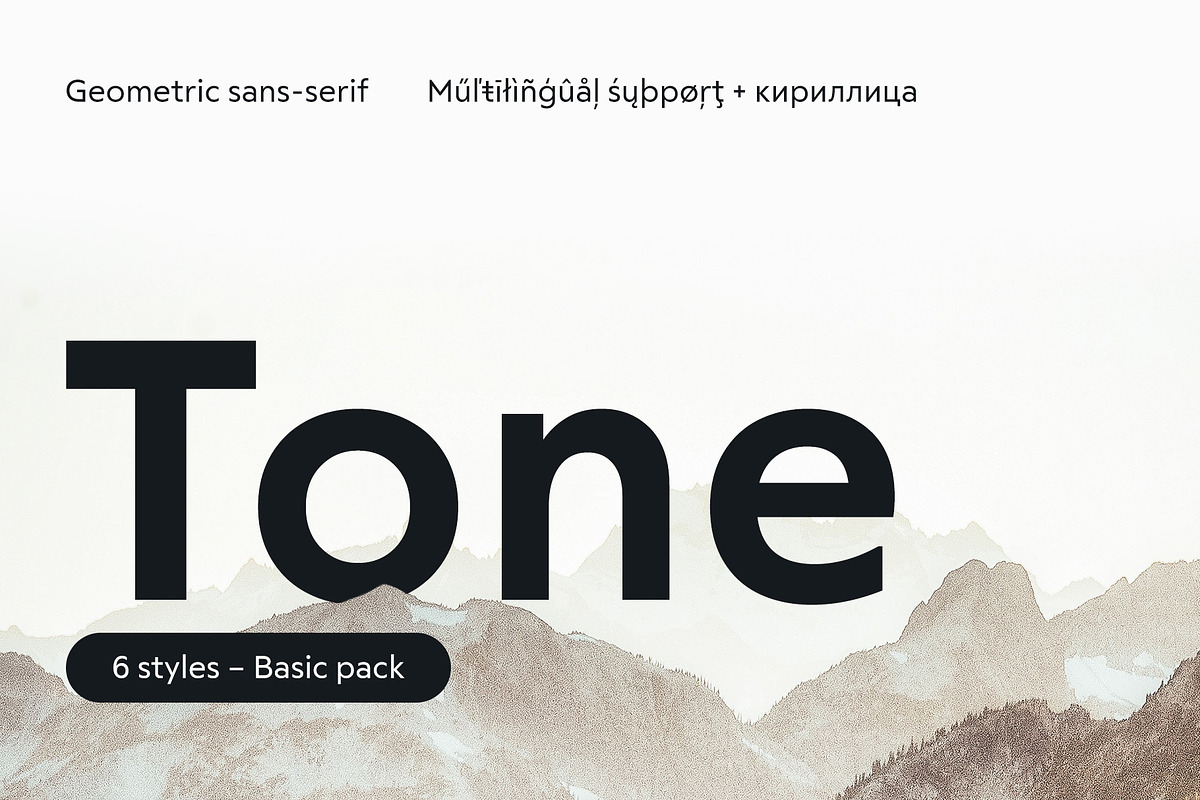 RF Tone – Basic pack in Sans-Serif Fonts - product preview 8