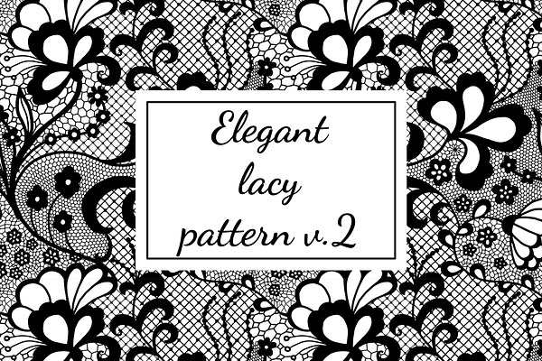 Elegant lacy pattern v.2