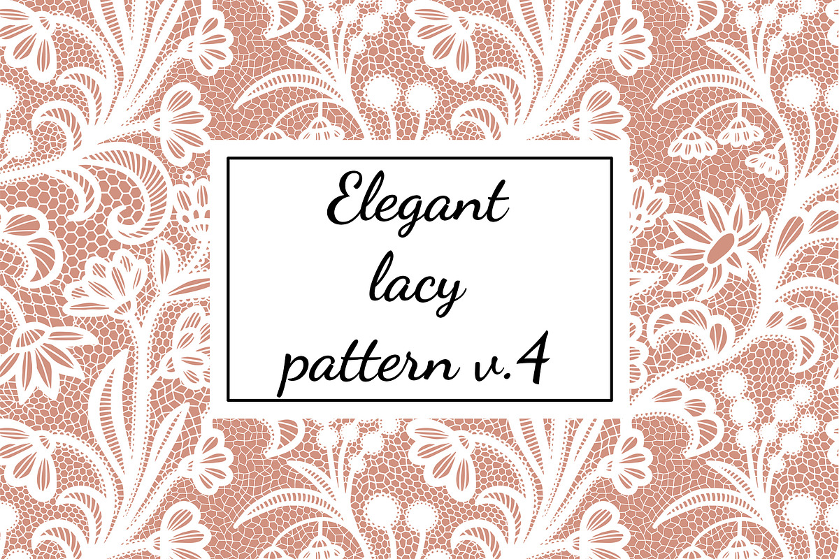 Elegant lacy pattern v.4 in Patterns - product preview 8