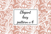 Elegant lacy pattern v.4