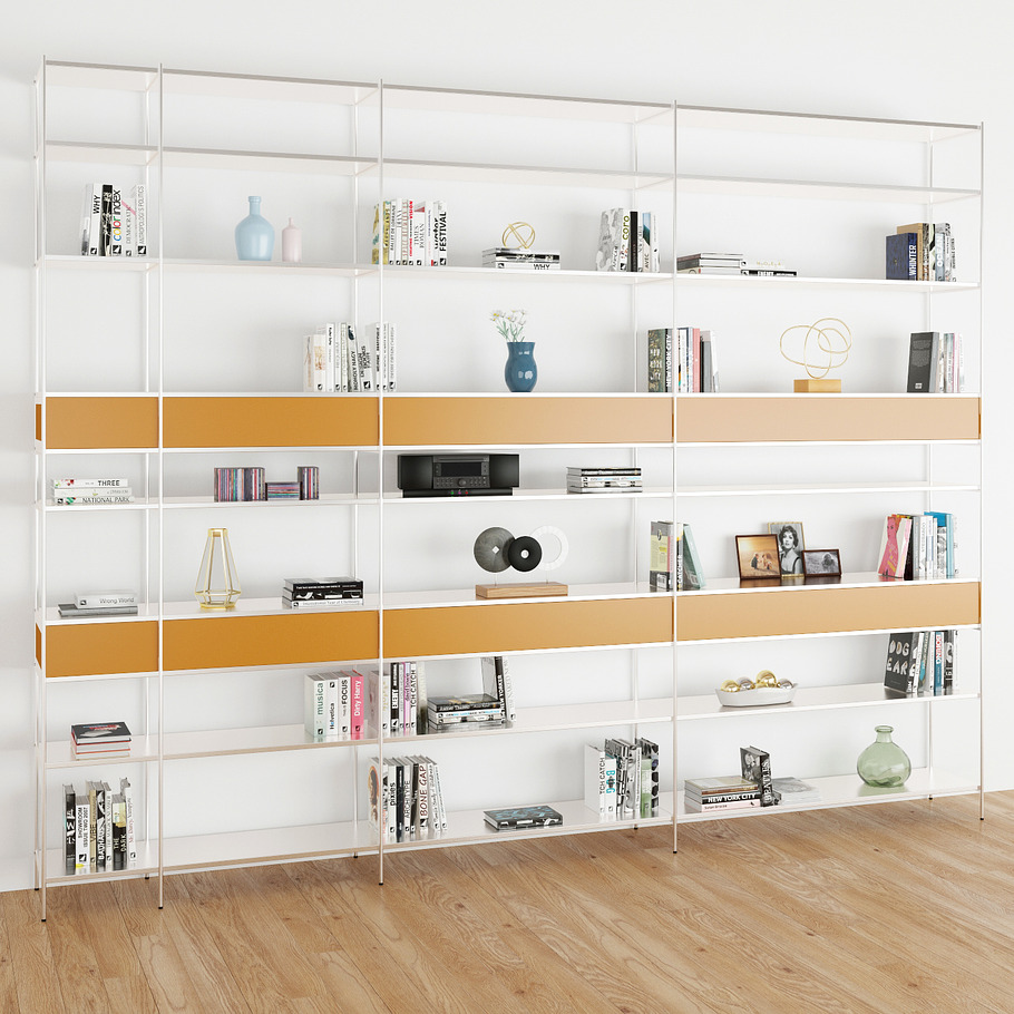 Bookcase EXTENDO XY03 1 in Furniture - product preview 4
