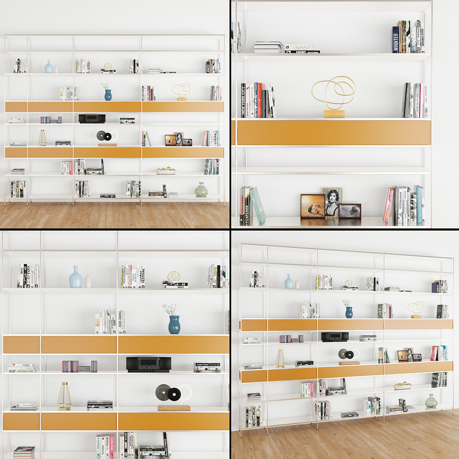 Bookcase EXTENDO XY03 1 in Furniture - product preview 5