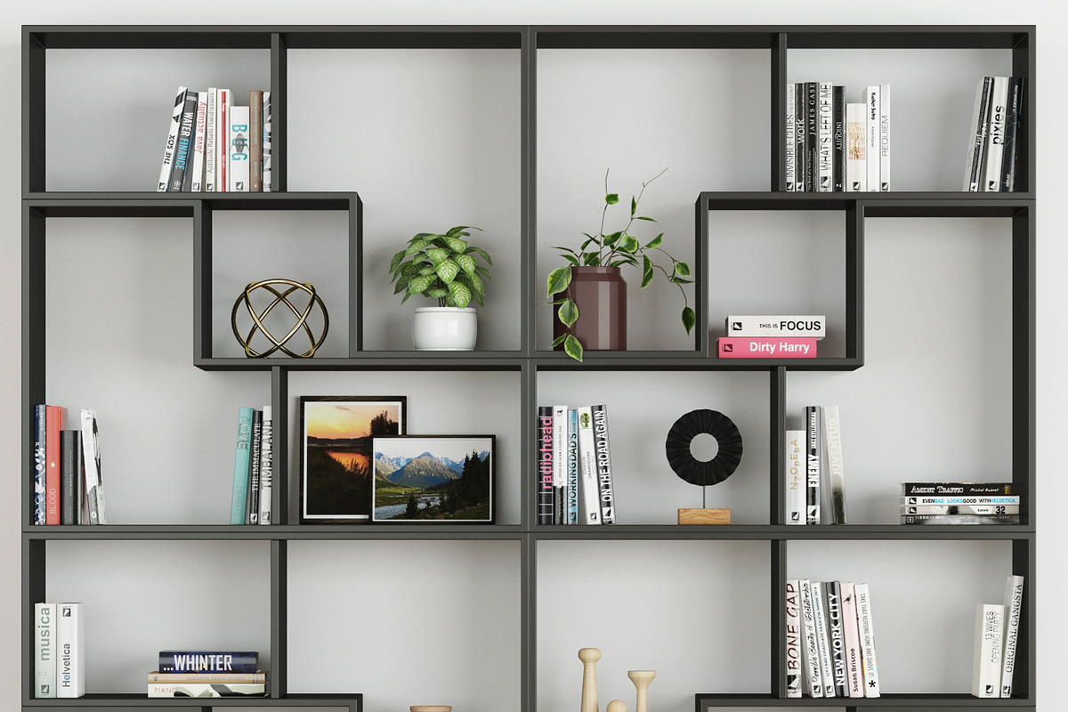 Shelving PC-9 in Furniture - product preview 8