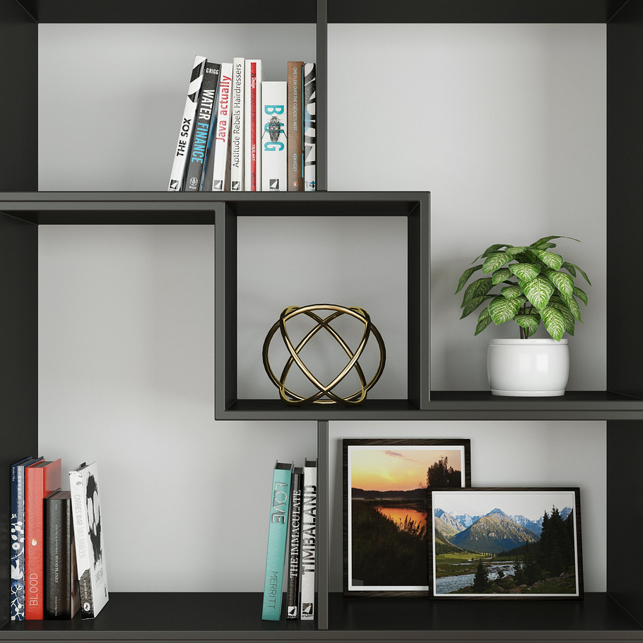 Shelving PC-9 in Furniture - product preview 3