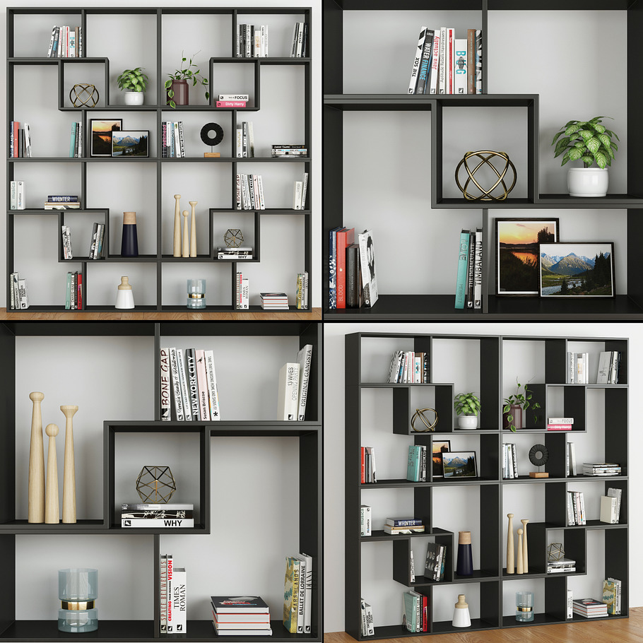 Shelving PC-9 in Furniture - product preview 5