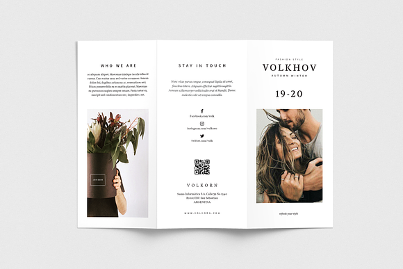 Volkorn 3fold Brochure in Brochure Templates - product preview 4