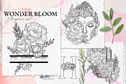 Wonder Bloom Graphic Set & Alphabet