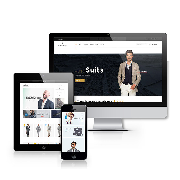 Bos Soucer - Men Fashion And Accesso in Website Templates - product preview 1