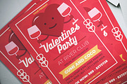 Valentine's Party Flyer