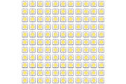 Set of typical LED seamless pattern