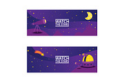 Watch the stars banners. Journey to