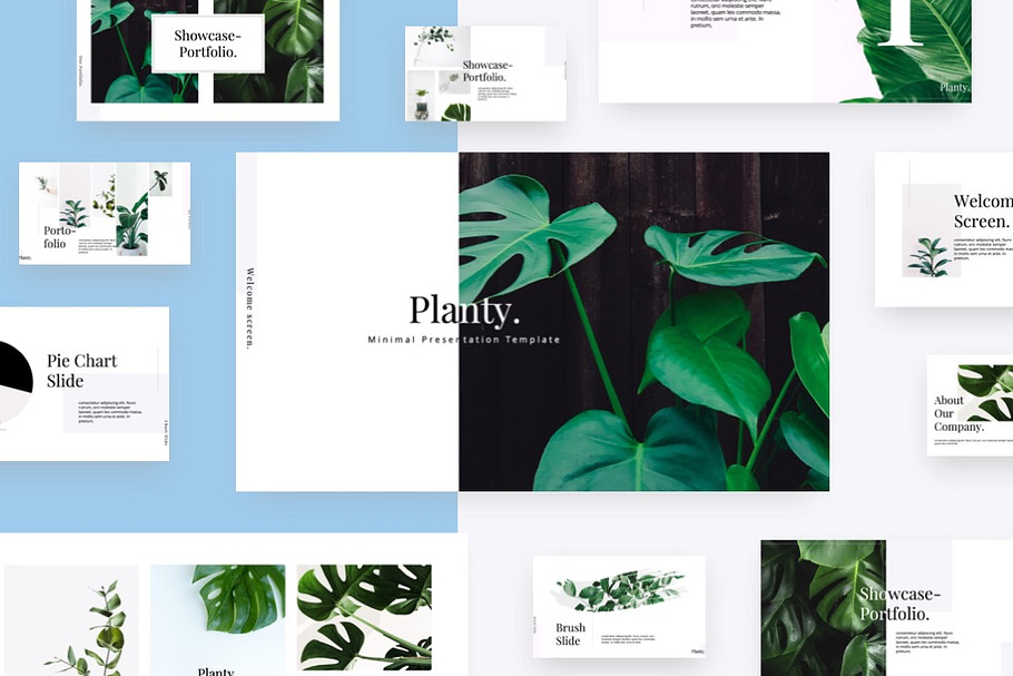 Planty - Minimal Powerpoint Template