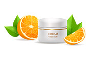 Cream with Vitamin C in Glossy Tube