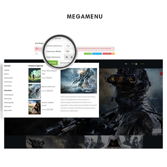 Leo Gamestop - Games Store Prestasho in Website Templates - product preview 1