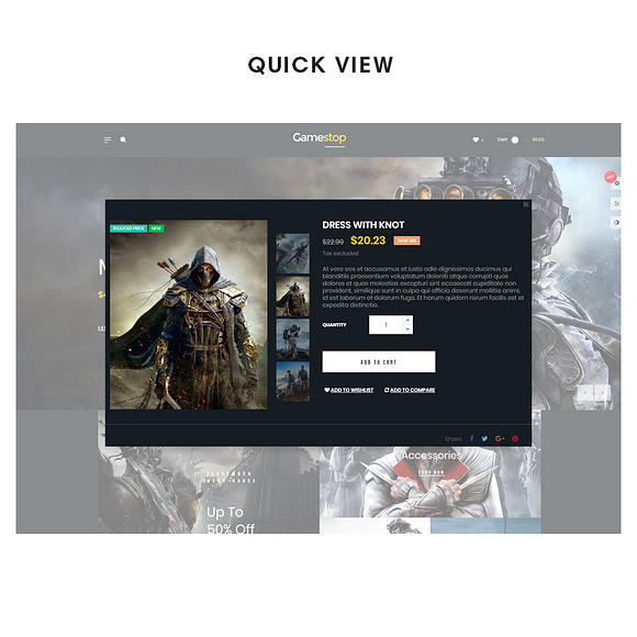Leo Gamestop - Games Store Prestasho in Website Templates - product preview 4