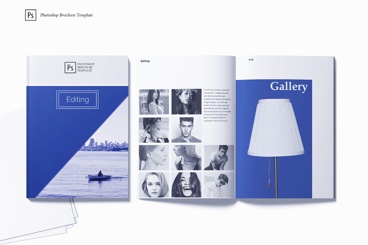 Editing Photoshop Brochure Template  in Brochure Templates - product preview 8