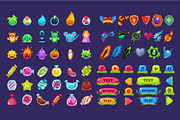 Collection of colorful user