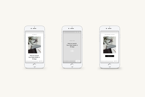 Veera Instagram Stories Pack in Instagram Templates - product preview 1