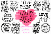 CHOOSE LOVE set