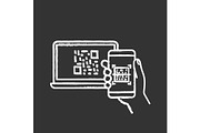 QR code scanning smartphone app icon