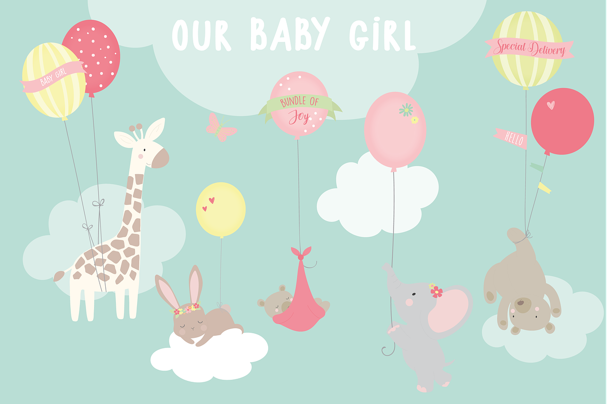 Our baby Girl in Illustrations - product preview 8