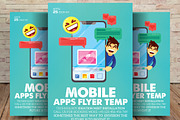 Mobile Apps Flyer Template