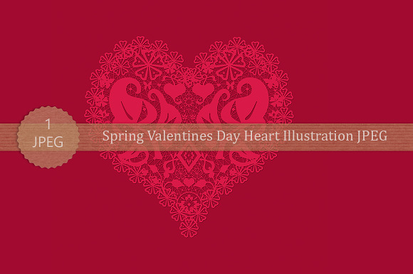 Spring Valentines Day Collection Set in Patterns - product preview 2