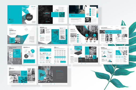 Annual Report Brochure 2019 in Brochure Templates - product preview 3