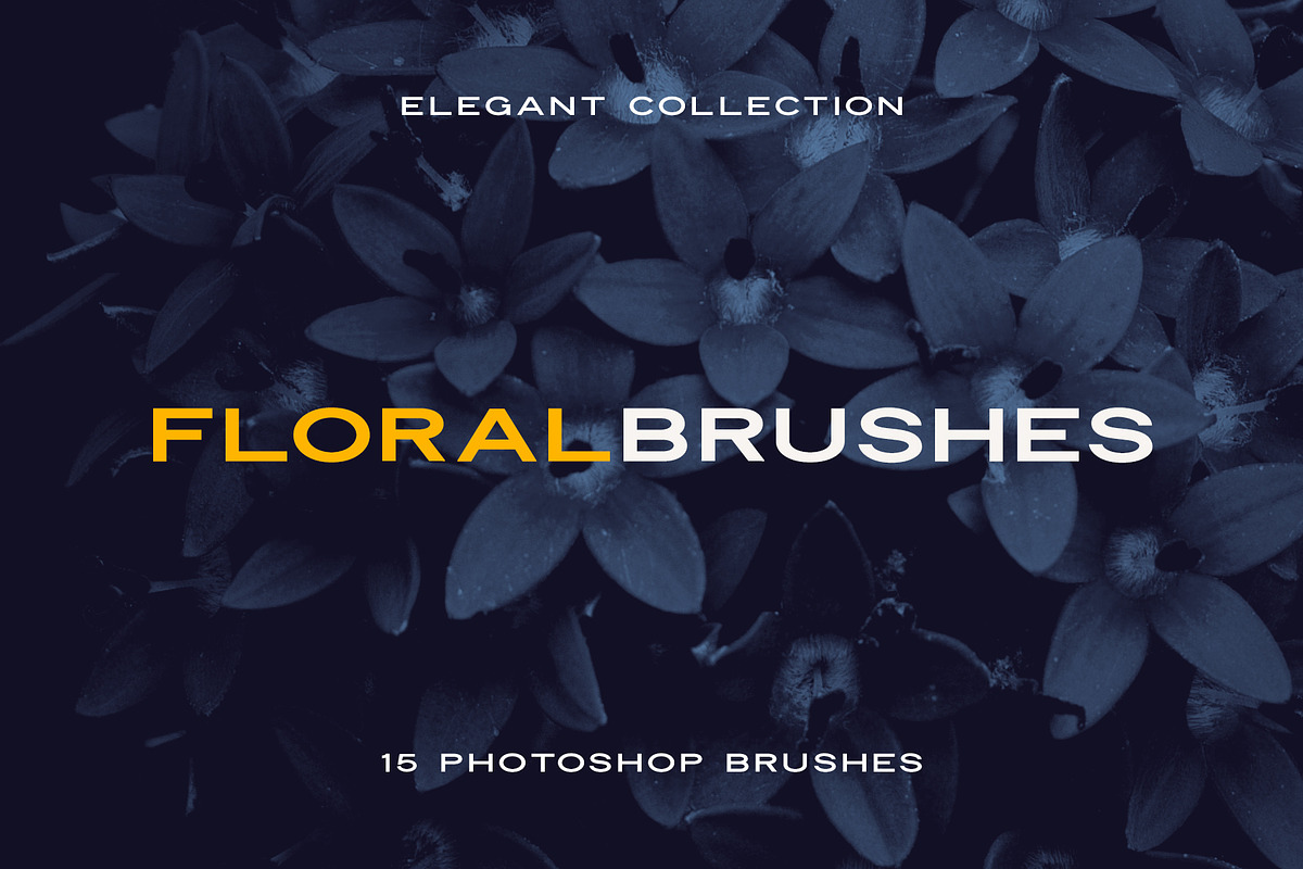 Elegant Floral Brushes for Photoshop in Photoshop Brushes - product preview 8