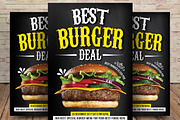 Burger Flyer & Poster Template