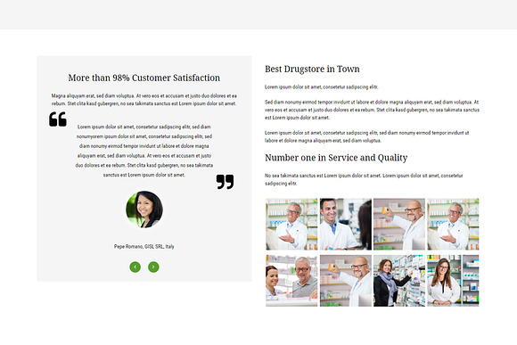 Pharmland - Drugstore WP Theme in WordPress Themes - product preview 1