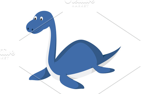 10 Dinosaurs in cartoon style in Illustrations - product preview 7
