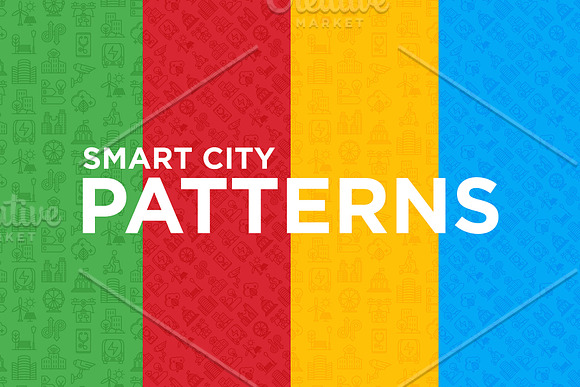 Smart City Patterns Collection in Patterns - product preview 5