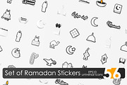 56 ramadan stickers