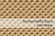 Seamless Waffle-Waffer Texture