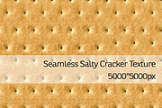 Seamless Salty Cracker Texture