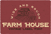 Farm House Typeface