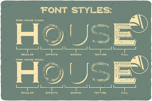 Farm House Typeface in Display Fonts - product preview 3