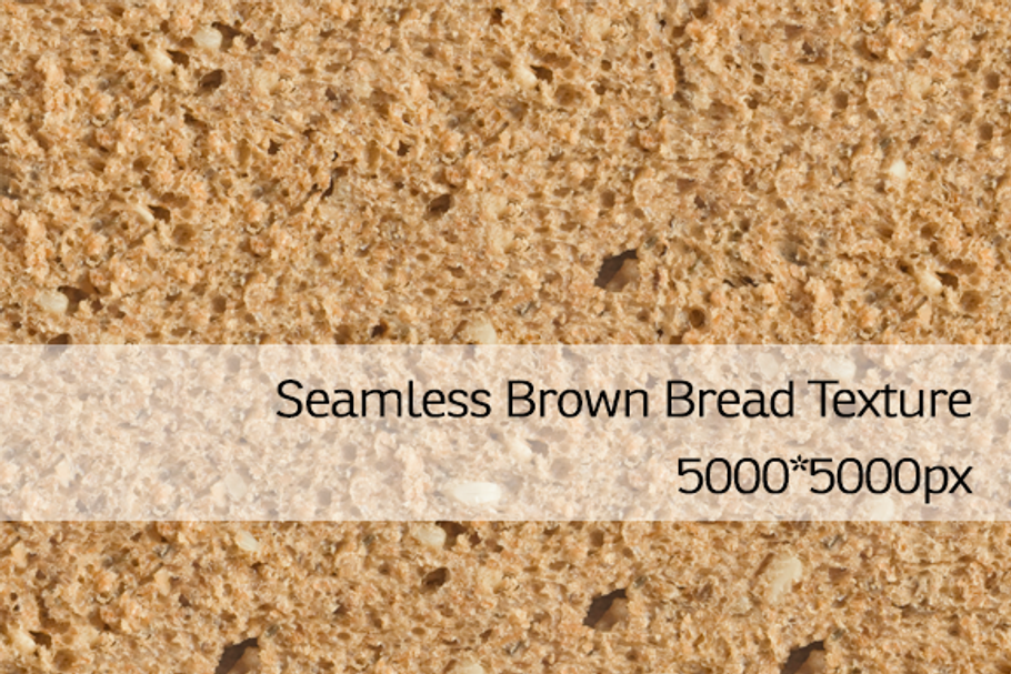 Seamless Brown Bread Texture in Textures - product preview 8