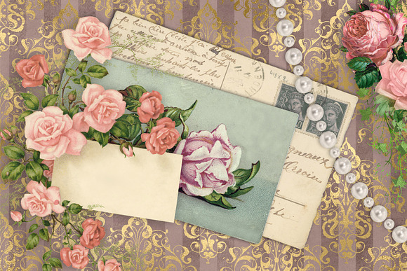 Ivy Rose Digital Scrapbook Kit in Illustrations - product preview 1